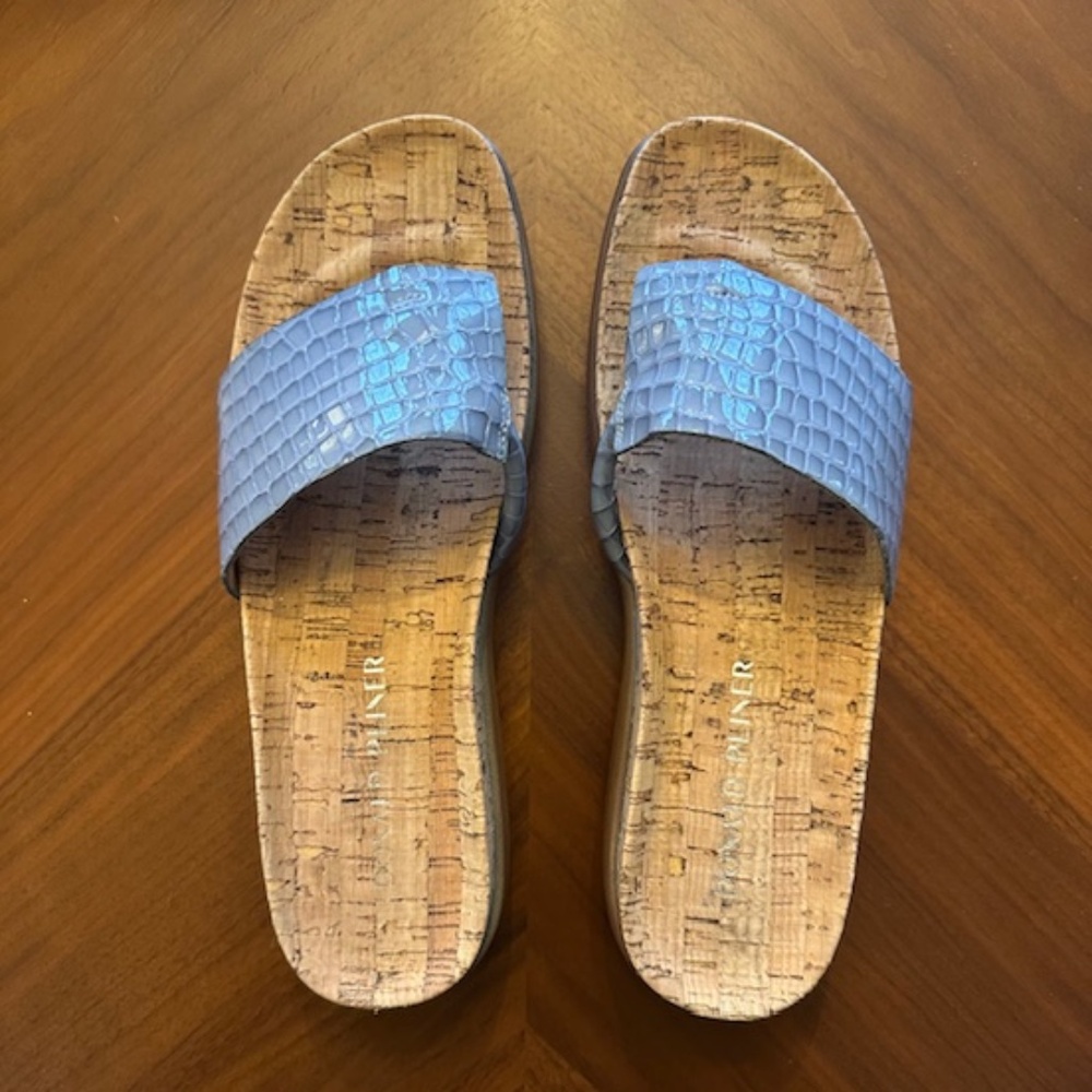 Donald Pliner Fifi Sandal in Denim
